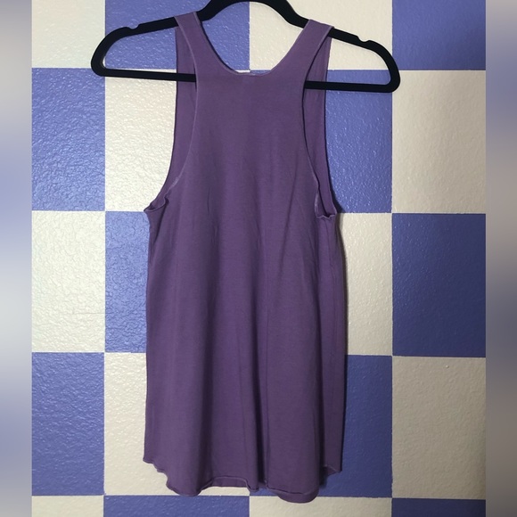 NWOT American Apparel Purple Racerback Tank - Size S - Picture 2 of 4